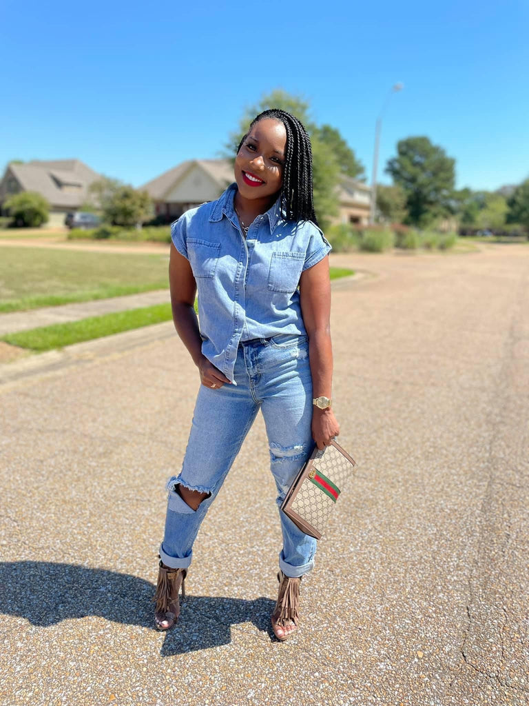 Classic Denim Top
