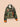 Camo Cropped Ruffle Collar Jacket