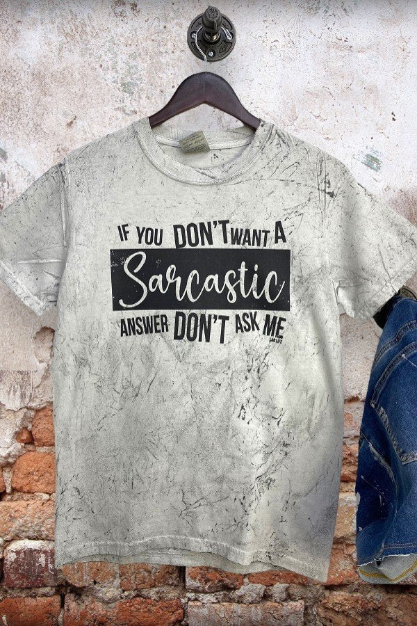 Sarcastic