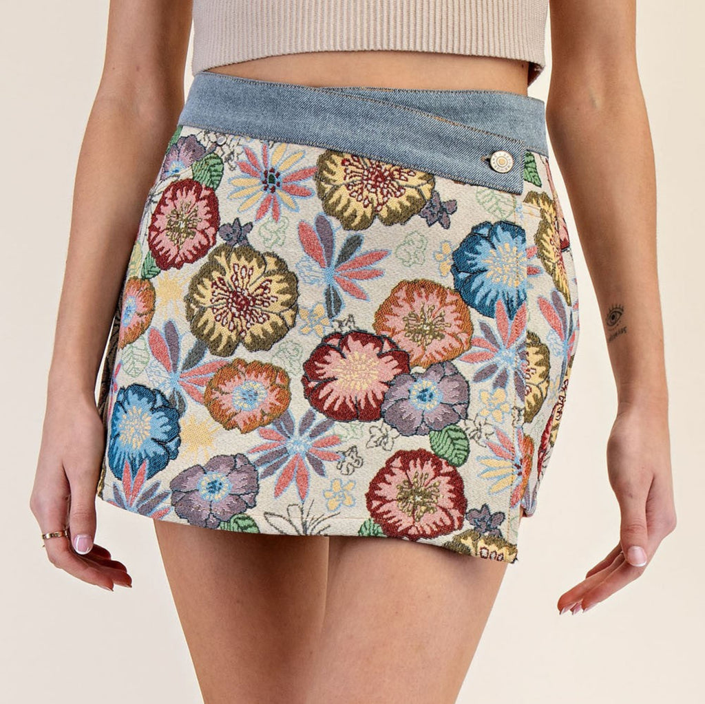 Flower Power Skort