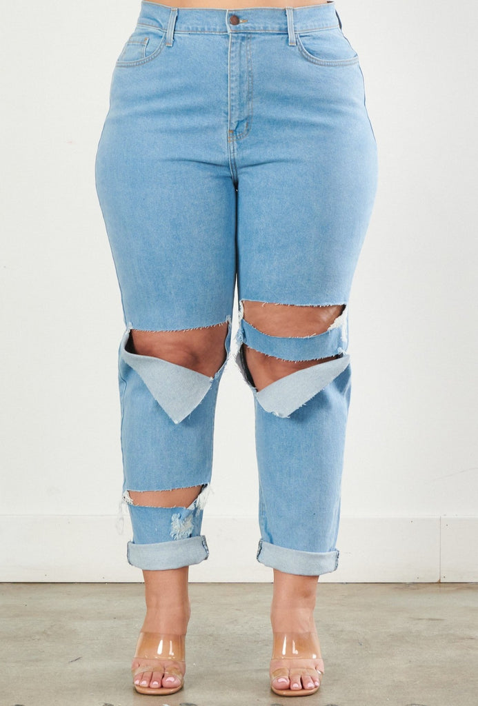 NO-STRESS Boyfriend Jeans