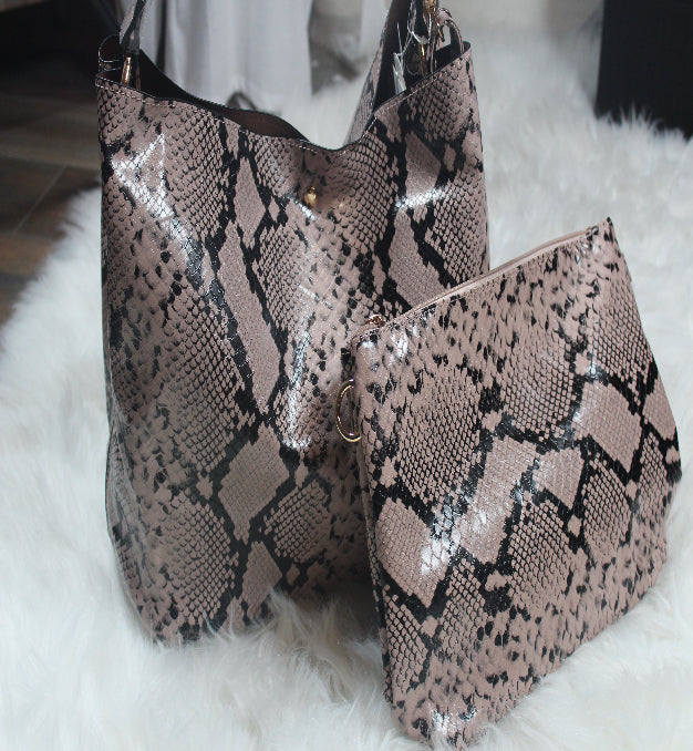 2-in-1 Snake Purse