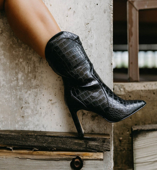 Chinese laundry leather boots clearance