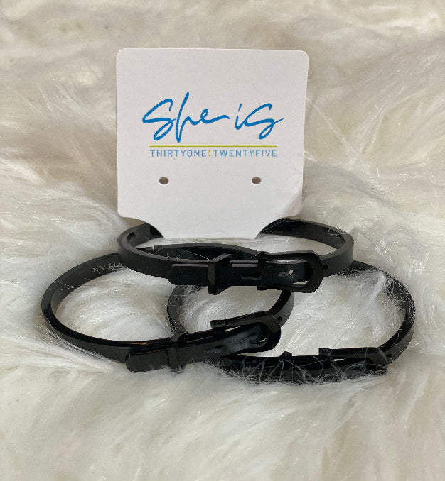 Black Belt Bangle
